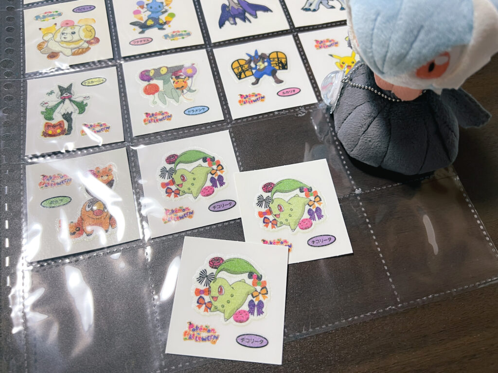 ポケモンパンのシール