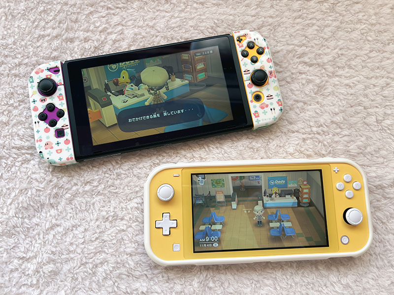 SwitchとSwitch Liteで通信